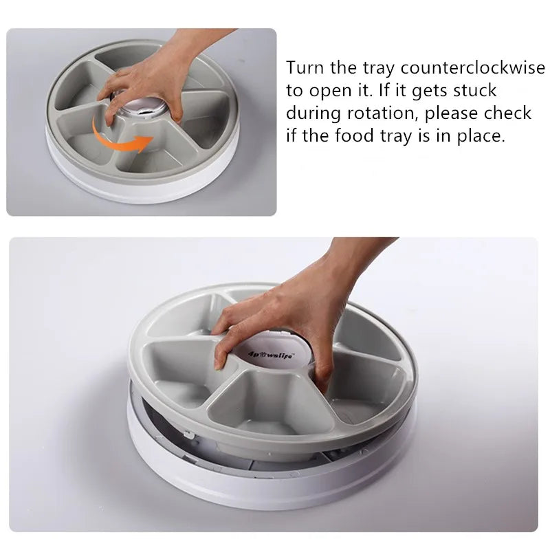 Distributeur automatique pour chats — Rappel vocal & minuterie