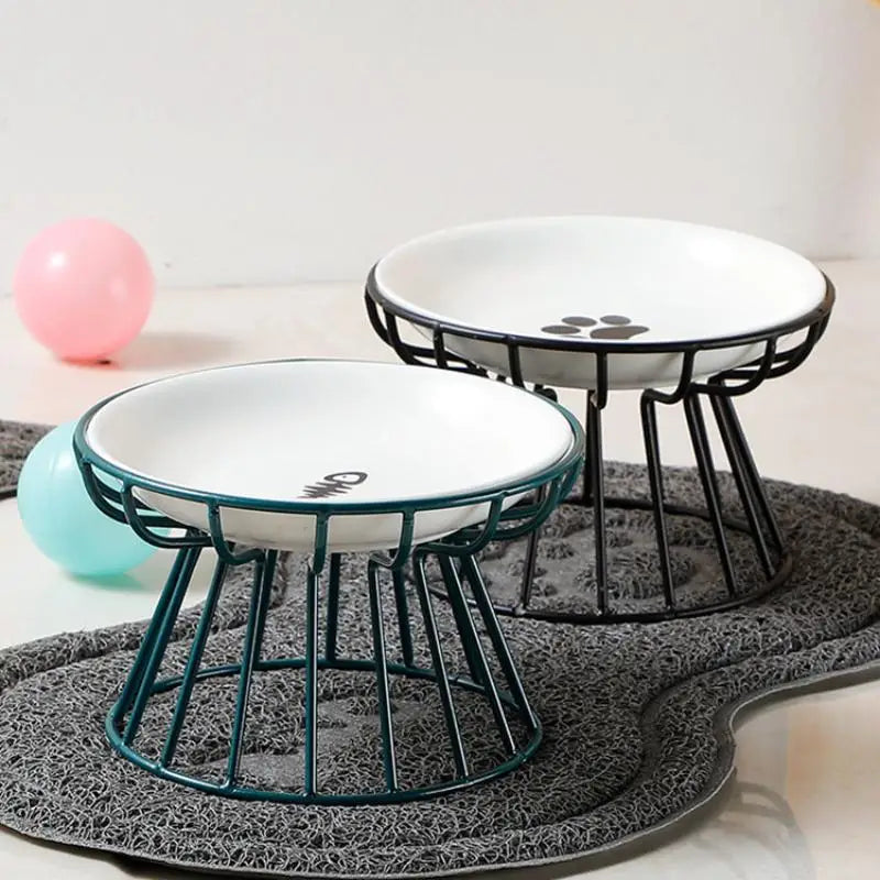 Bol surélevé céramique pour chats