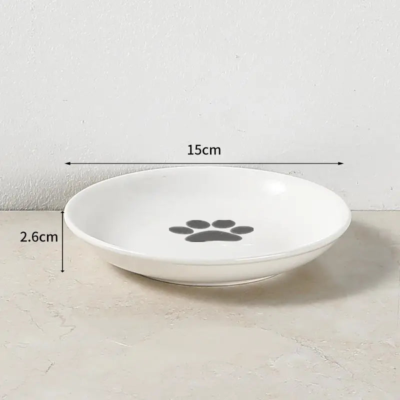 Bol surélevé céramique pour chats