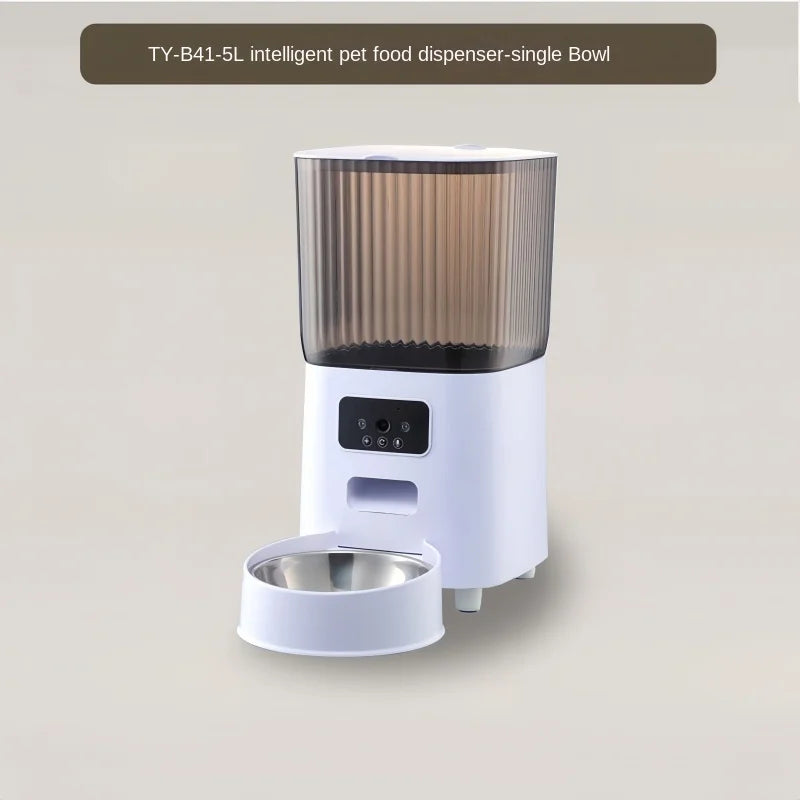 Mangeoire automatique WiFi 5G pour chats — Conservation & minuterie