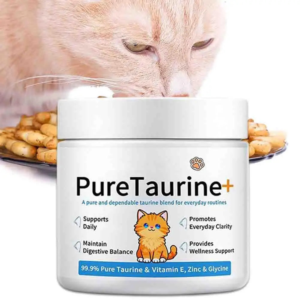 Taurine pure 99,9% pour chat – Santé cœur & vision | Yo Wel