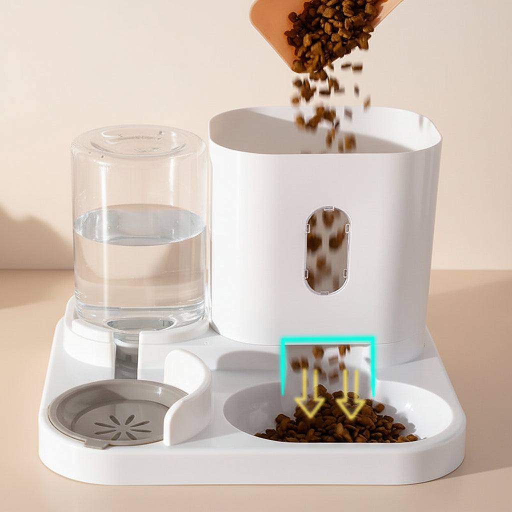 Bol repas design oreilles lapin pour chats