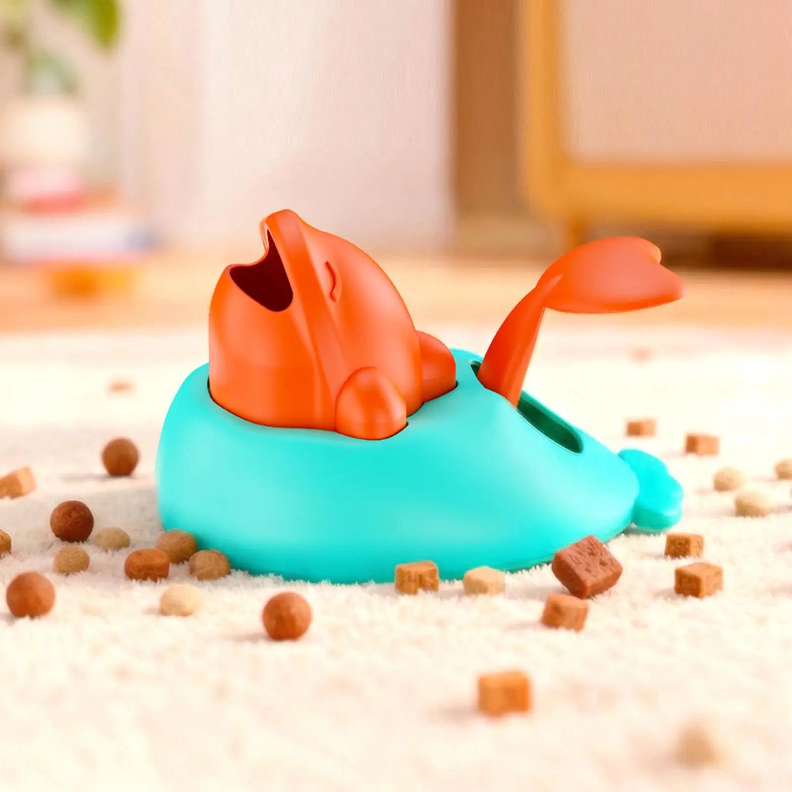Distributeur de friandises interactif pour chats