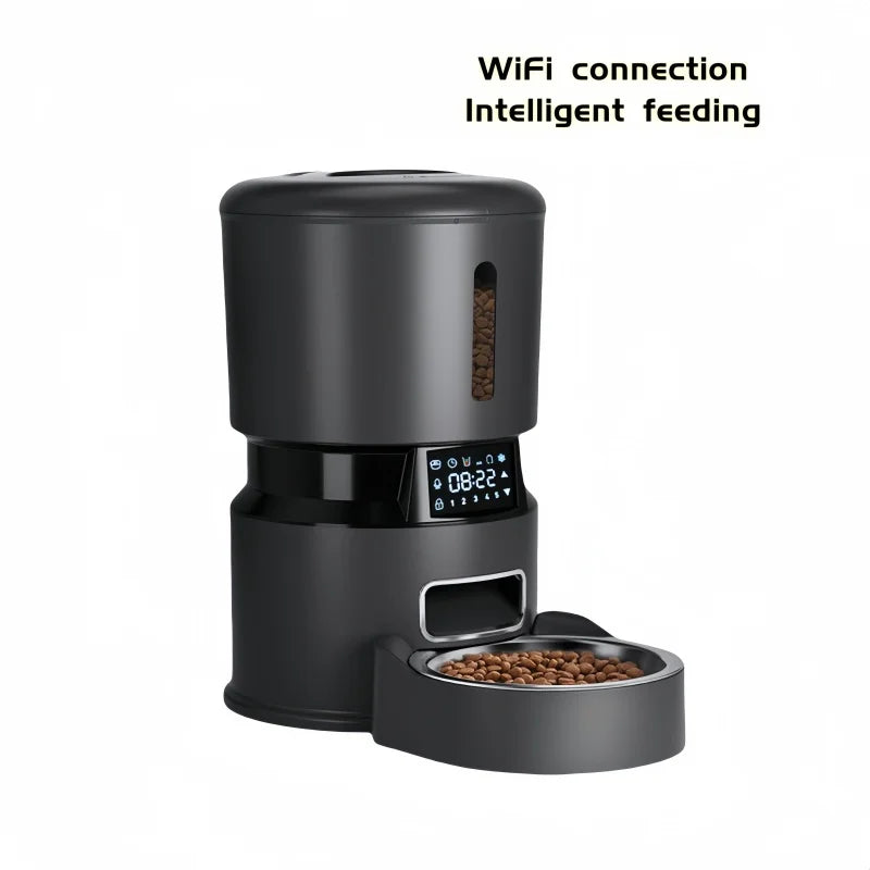 Mangeoire automatique WiFi 5G pour chats — Conservation & minuterie