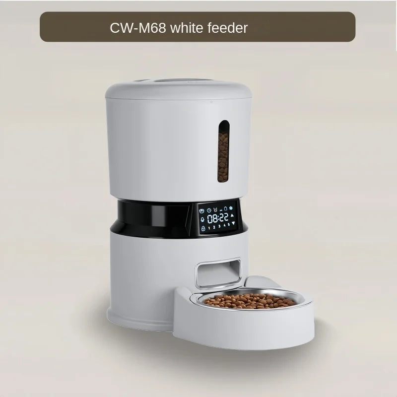 Mangeoire automatique WiFi 5G pour chats — Conservation & minuterie