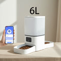 Mangeoire automatique WiFi 6L double repas pour chats