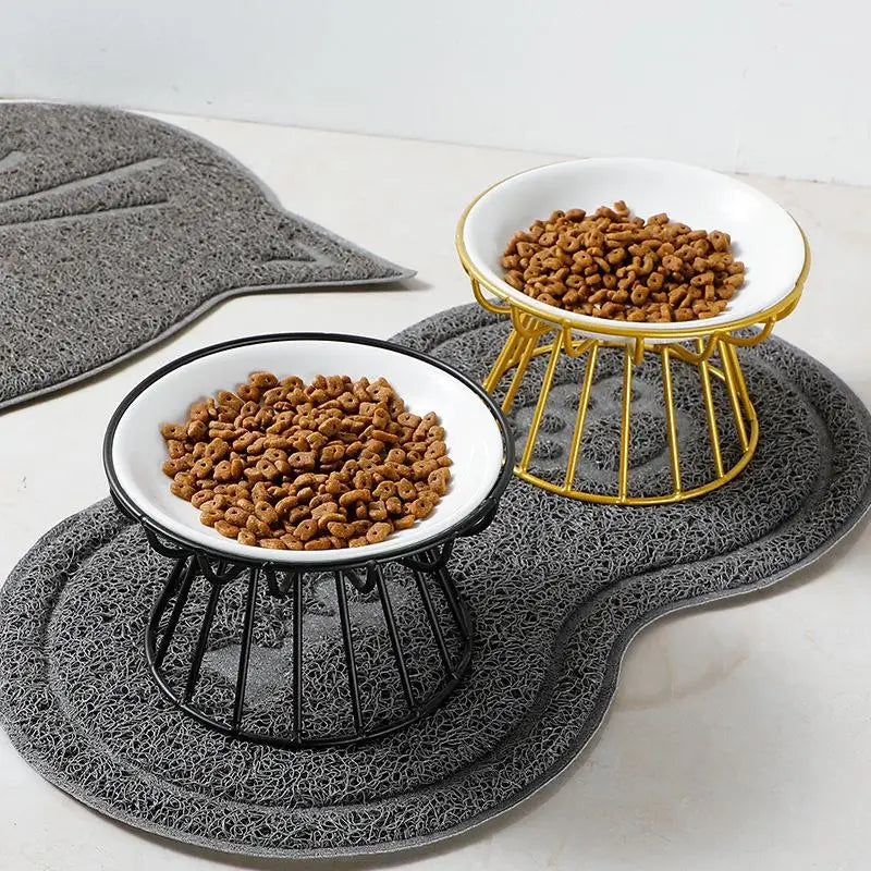 Bol surélevé céramique pour chats