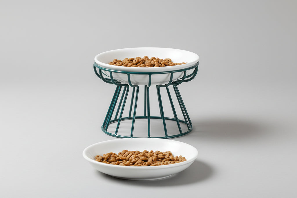 Bol surélevé céramique pour chats