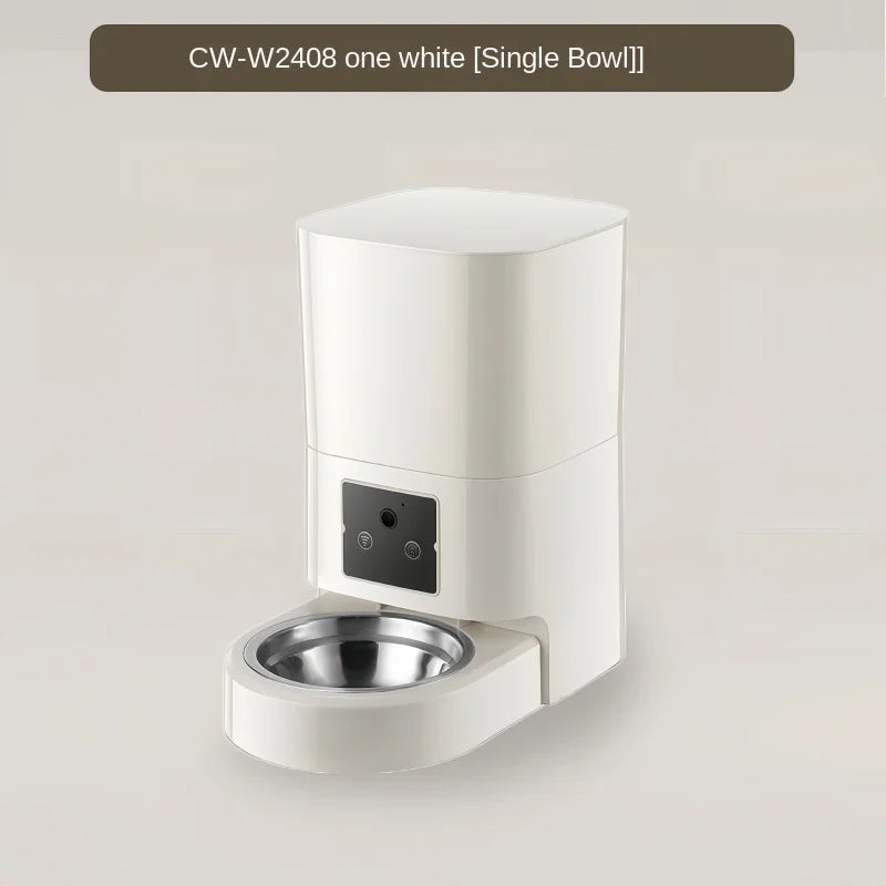 Mangeoire automatique WiFi 5G pour chats — Conservation & minuterie