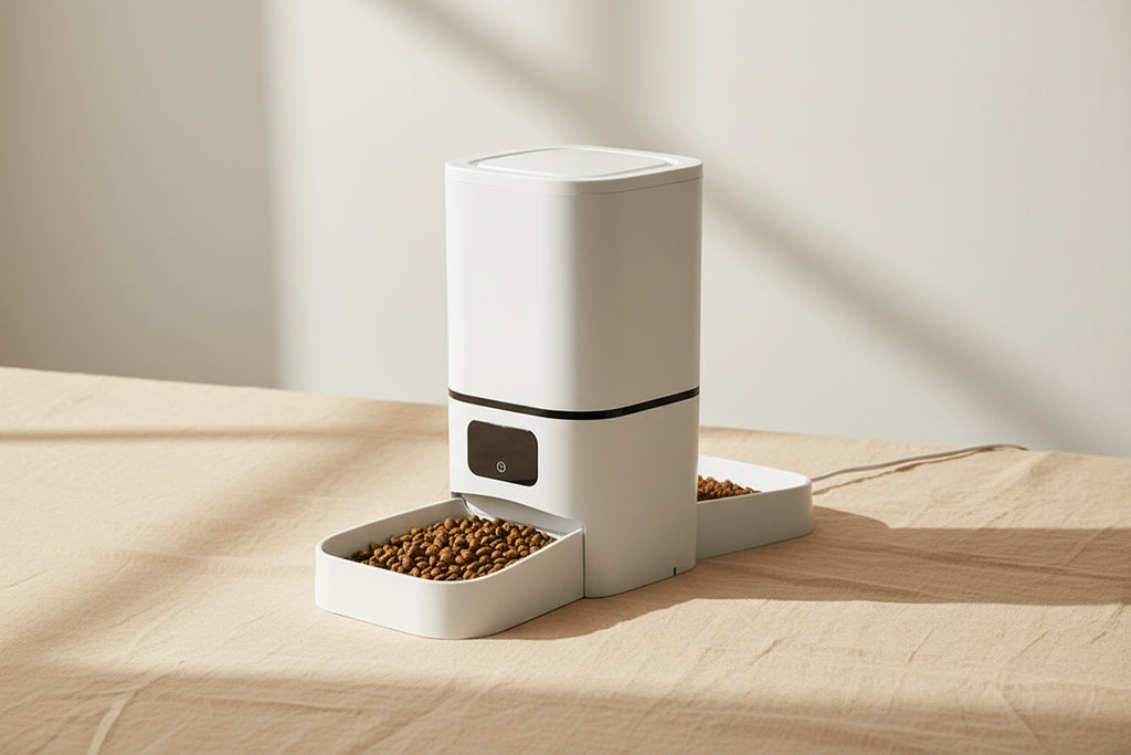 Mangeoire automatique WiFi 6L double repas pour chats